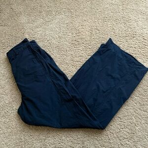 A Shirt Thing Navy Parachute Pants
